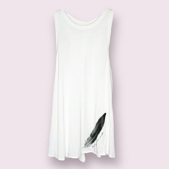 Lululemon Nook Tank * Vitasea Wunderlust 2015 Women’s Size 6 White RARE Two-Way - Picture 1 of 14